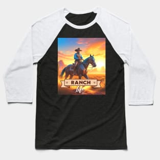 Ranch Life Baseball T-Shirt